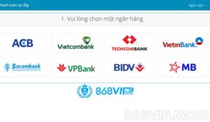 Điều kiện thanh toán tại cổng game 868VIP