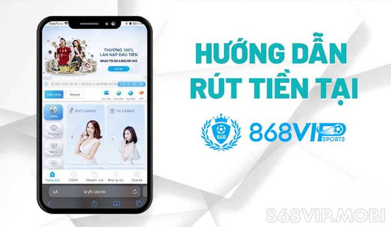 Giao dịch nạp rút tiền tại nhà cái 868VIP cực kỳ nhanh chóng, tiện lợi